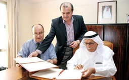 عقد مركز جمعة الماجد للثقافة والتراث اتفاقية تعاون لتبادل المخطوطات مع مشروع لوكسمبورغ للتطوير في تمبكتو بمالي