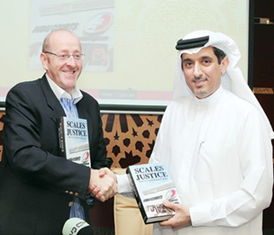 دشنت محاكم دبي كتاب وفيلم “ميزان العدالة”