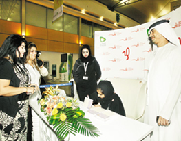 حفلات التوقيع في معرض الشارقة للكتاب