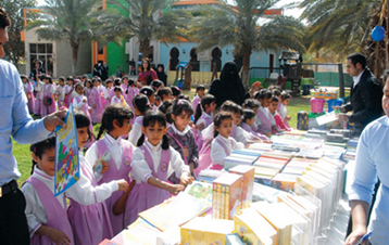 تنظم حضانة الكواكب منتسوري في مدينة العين، أسبوع القراءة