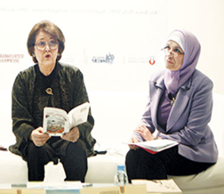 شهادة حول تجربتها الروائية