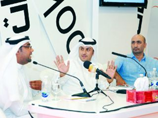 جلسة بعنوان: “علاقة المؤلف بالناشر”