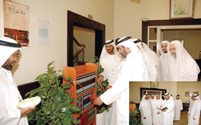 دشنت دائرة الشؤون الإسلامية والعمل الخيري في دبي مكتبتين بمبناها