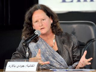 الكاتبة الأميركية جودي بالارد في محاضرة بعنوان «سيكولوجية الإبداع»