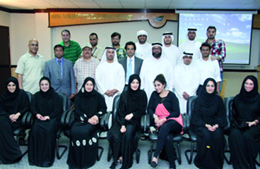 زار وفد من هيئة دبي للثقافة والفنون مركز جمعة الماجد للثقافة والتراث ضمن الجولة التي خصصتها الهيئة لموظفيها للاطلاع على المؤسسات الثقافية في دبي