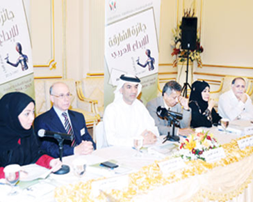 ورشة الإبداع العربي المصاحبة لفعّاليات توزيع جوائز الدورة السادسة عشرة من جائزة الشارقة للإبداع العربي