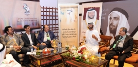 جناح نادي تراث الإمارات في "أبوظبي للكتاب" ينظم ورشة الكتابة الإبداعية