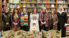 بدور القاسمي : إعادة افتتاح مكتبة &quot;جيانينو ستوباني&quot; تمثل لحظة فخر