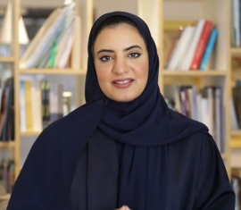 بدور القاسمي تعين مروة العقروبي مديرا لمشروع &quot;بيت الحكمة&quot;