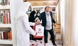 10 آلاف كتاب لثلاثة آلاف أسرة من مبادرة «جليسك كتابك» في الفجيرة