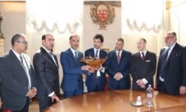 وفد أيام الشارقة الثقافية يزور أقدم مكتبة في أوروبا