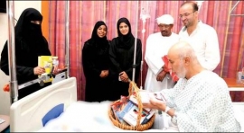 في «يوم زايد الإنساني» جمعية الصحافيين تفتتح «ركن القراءة» في مستشفى صقر