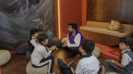 بيت الحكمة يأخذ الأطفال في رحلة استثنائية إلى مغامرات "سندباد"