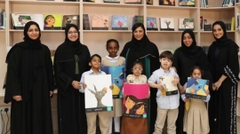 بدور القاسمي تدعم مكتبة &quot;الشارقة للخدمات الإنسانية&quot; بـ600 كتاب للمكفوفين