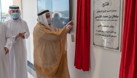 حاكم الشارقة يفتتح مجلس خورفكان الأدبي وبيت الشعر ومركز الشعر الشعبي