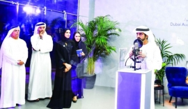 حمدان بن محمد يدشّن أكبر مكتبة سمعية عربية بالعالم