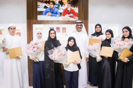 مركز حمدان بن محمد لإحياء التراث تكرم الفائزين في مسابقة القصة القصيرة خلال "الشارقة الدولي للكتاب"