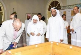 افتتاح معرض " المخطوطات الاسلامية " بمنتدى الشارقة الإسلامي