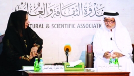 إبراهيم بوملحه يروي جماليات وقيم الفريج في ندوة الثقافة