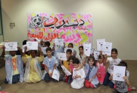 القراءة للمتعة في ورشة للأطفال بمسافي