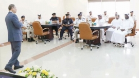 القراءة وعام التسامح في محاضرة بشرطة أبوظبي