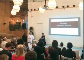 إضاءات «زكي نسيبة» في «الحب للكلمة المكتوبة والمنطوقة وأهمية الترجمة - أبوظبي رحلة اكتشاف»