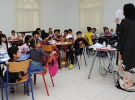 ورشة قراءة «قصة الأسماك الطائرة»