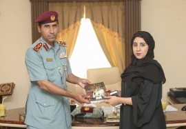 شرطة عجمان وجامعة عجمان تنفذان مبادرة كتابك القديم حياة جديدة لنزيل