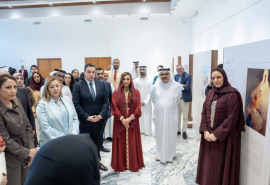 بدور القاسمي تفتتح النسخة المغربية من معرض &quot;الخراريف برؤية جديدة&quot; في الرباط