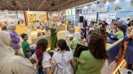 مريم الجمال توقع في جناح &quot;مجموعة كلمات&quot; قصة &quot;تسريحة جديدة فقط&quot;