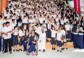 محمد بن راشد يعلن ختام حملة "أمة تقرأ" بأكثر من 8.2 مليون كتاب