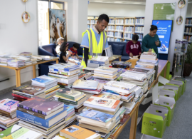 معرض «الكتاب المستعمل» في مكتبة الراشدية تعزيز لقيم الاستدامة