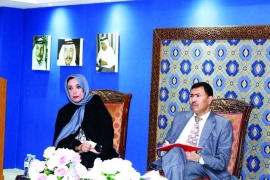 أمسية ثقافية استضافها رواق عوشة بنت حسين - إطلاق كتاب «هويتي» بمناسبة عام زايد