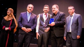 الطالب عمر المعايطة بطل فلسطين في تحدي القراءة العربي بدورته الرابعة
