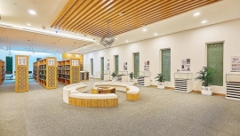 مكتبة مركز جامع الشيخ زايد الكبير في أبوظبي.. منارة الفكر الإنساني