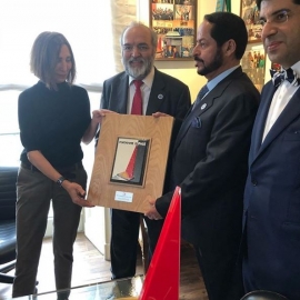 جائزة متوسطية لمانع سعيد العتيبة