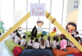 حملة "اقرأ .. احلم .. ابتكر" تنظم جلسات قرائية في برج خليفة