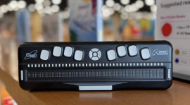 مكتبة الأطفال بالمجمع الثقافي تطلق جهازا شاملا للقراءة بطريقة برايل