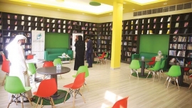 500 ألف كتاب في مكتبة زايد الإلكترونية برأس الخيمة