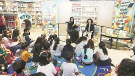 جلسة قرائية للأطفال ترسخ قيم التسامح نظمتها جائزة "زايد للكتاب" بالتعاون مع "المجرودي"