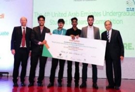 جامعة أبوظبي تقدم أكثر من 112 الف درهم للفائزين في المسابقة الرابعة لبحوث طلبة الجامعات بالإمارات