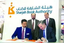 ابرام عدد من اتفاقيات التفاهم والتعاون بجناح هيئة الشارقة للكتاب في معرض لندن للكتاب 2016 وبحضور صاحب السمو حاكم الشارقة