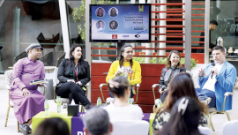 مهرجان طيران الإمارات للآداب في يومه الثاني .. حوارات ملهمة وجلسات ثرية بالفكر والإبداع