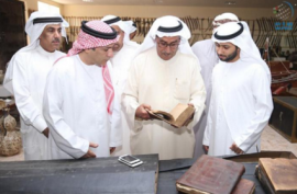 عبدالملك بن كايد يمنح مكتبته الشخصية لوزارة الثقافة وتنمية المعرفة