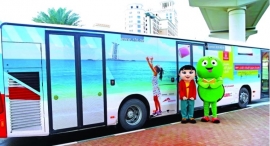 لينا وسلامة يحتفلان ببرنامج التعليم في «طيران الإمارات للآداب»