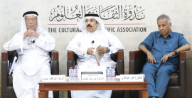 عبدالغفار حسين يوقّع كتاب «صرير قلم» في ندوة الثقافة والعلوم