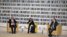 نجيب محفوظ .. روائي عصيّ على الغياب - مكتبة محمد بن راشد تحتفي بصاحب نوبل في الأدب