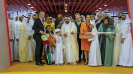 حاكم الشارقة يشهد حفل افتتاح فعاليات الدورة الـ 38 من معرض الشارقة الدولي للكتاب