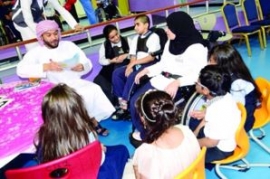 مركز العين للرعاية والتأهيل ينظم مخيم القراءة