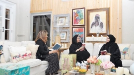 «ظبية الجواء» بطلة صالون الملتقى الثقافي بأبوظبي